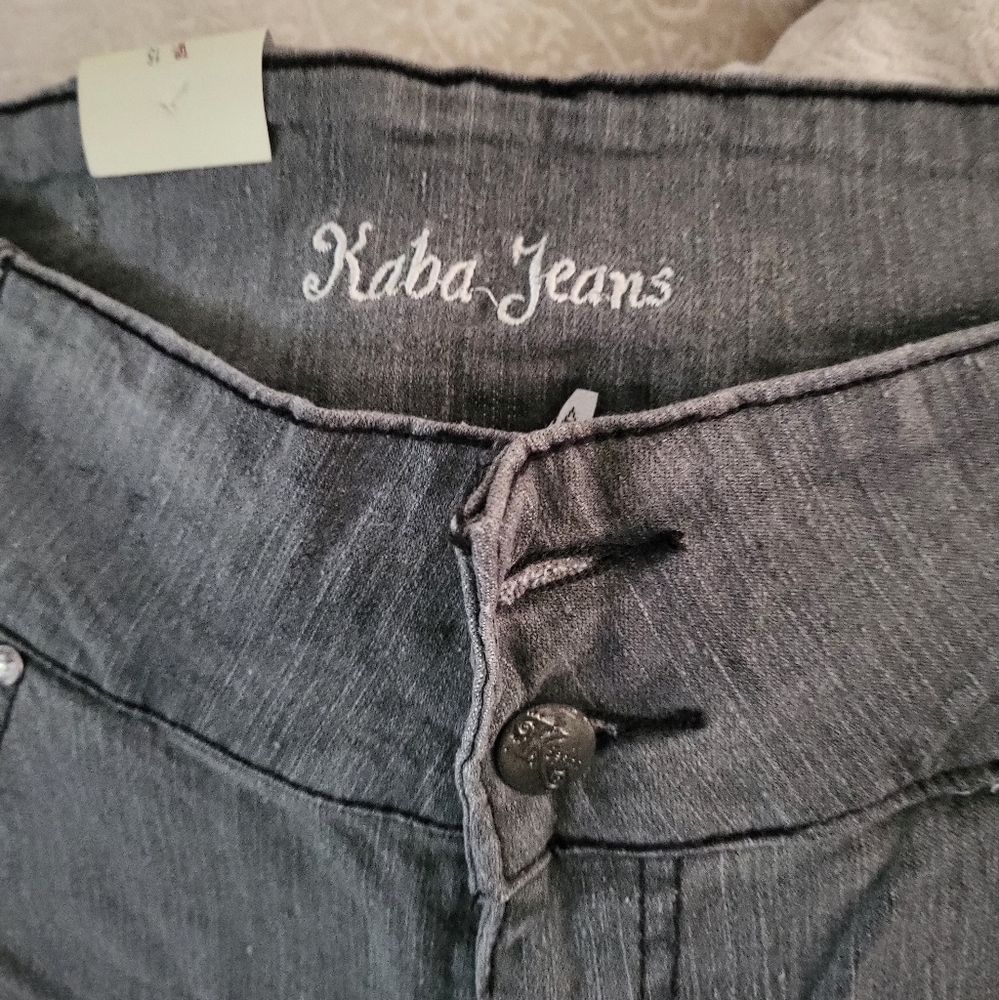 NWT Kaba Denim Capris - Picture 2 of 6
